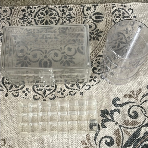 Clear Acrylic Storage Organizers 3 pcs - Picture 5 of 5